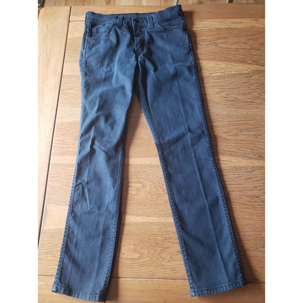 Levi 511 Black label Mens 30 X 32 Slim Fit Denim Jeans Navy Cotton Blend EUC